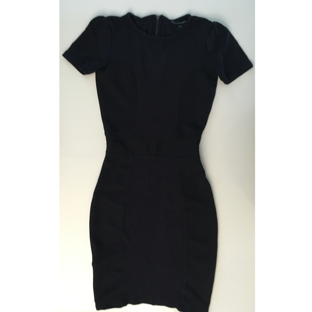 FCUK - Manhattan Textured Bodycon Dress - Navy - 0